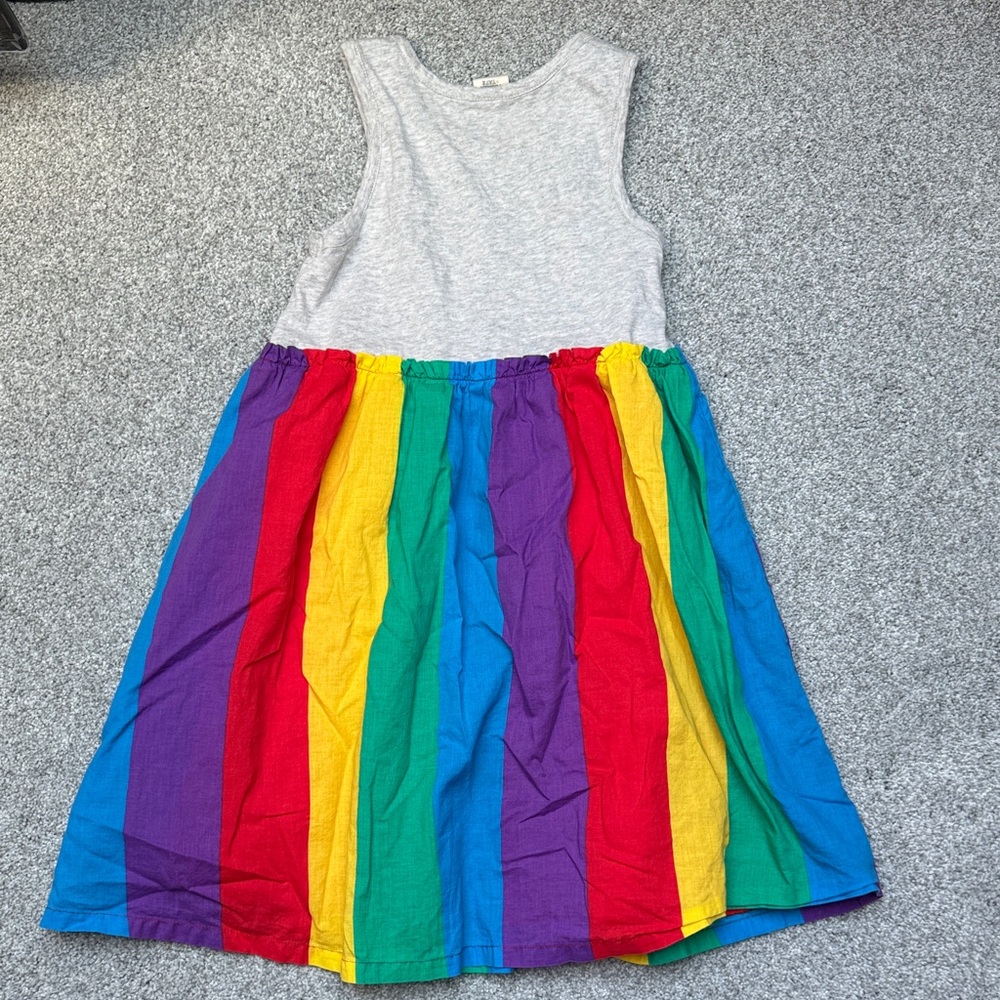 Tucker + Tate Rainbow Striped Kids Dress - Picture 3 of 3